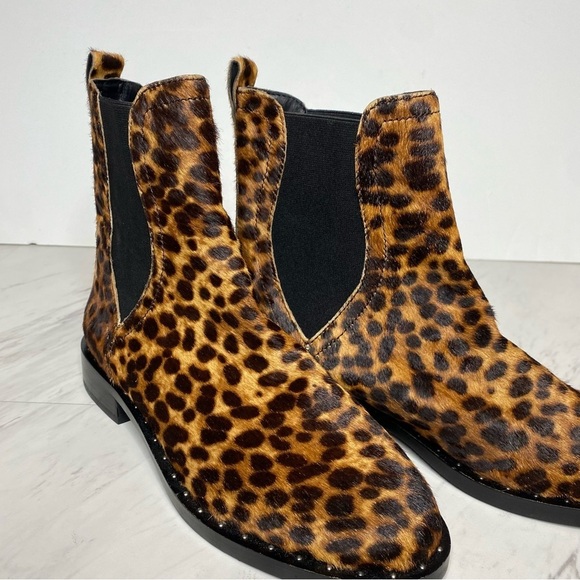 Rebecca Minkoff Sabeen Too Leopard Bootie 7.5 - Picture 9 of 14